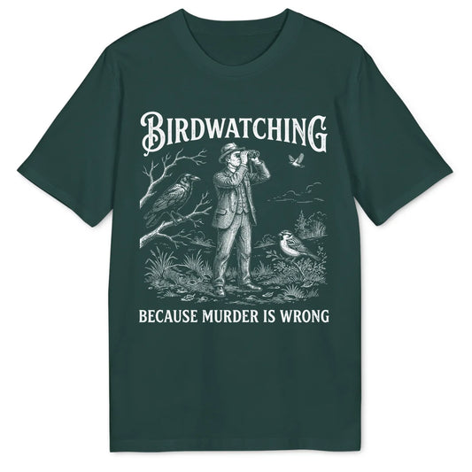 Birdwatching Joke - Glanzend Groen