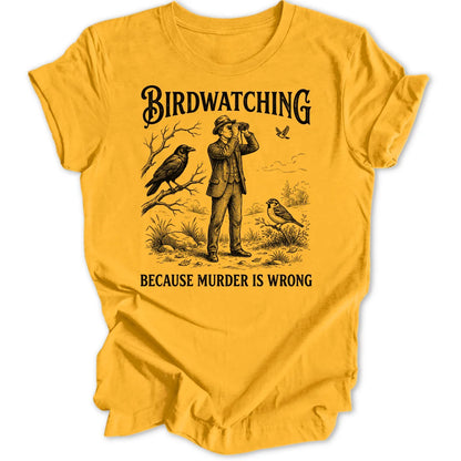 Birdwatching Joke - Gold