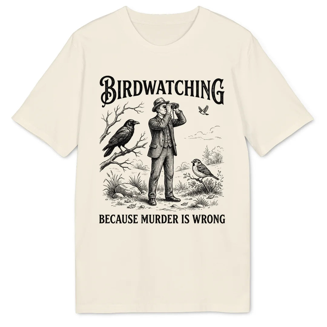 Birdwatching Joke - Natural Raw