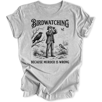 Birdwatching Joke - Sport Grey