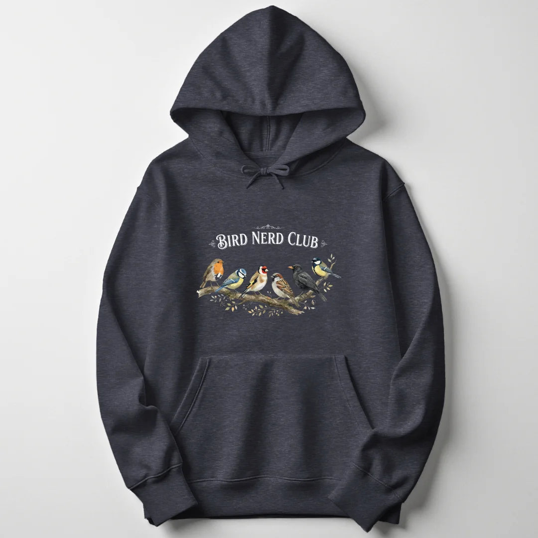 Bird Nerd Club - Dark Heather