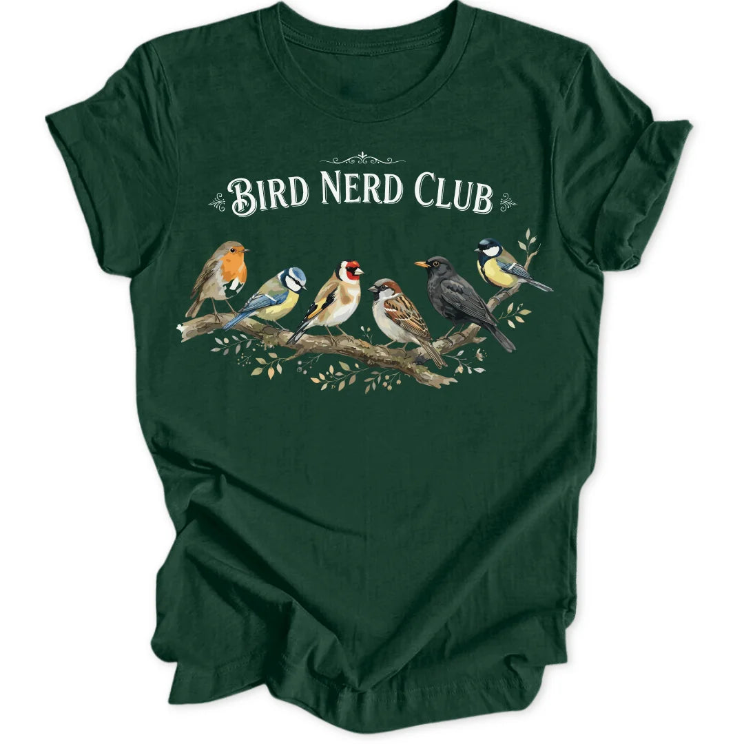Bird Nerd Club - Forest Green