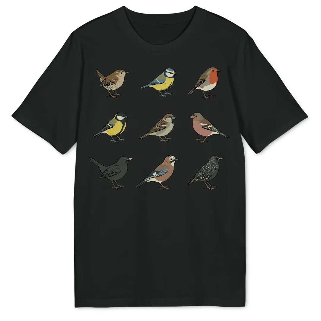 Bird Grid - Black