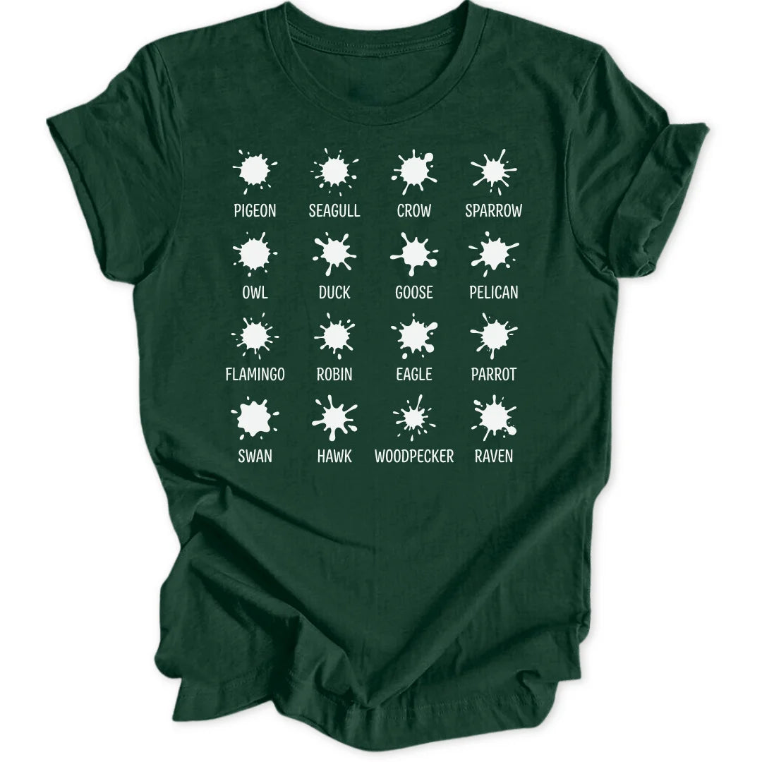 Bird Art - Forest Green