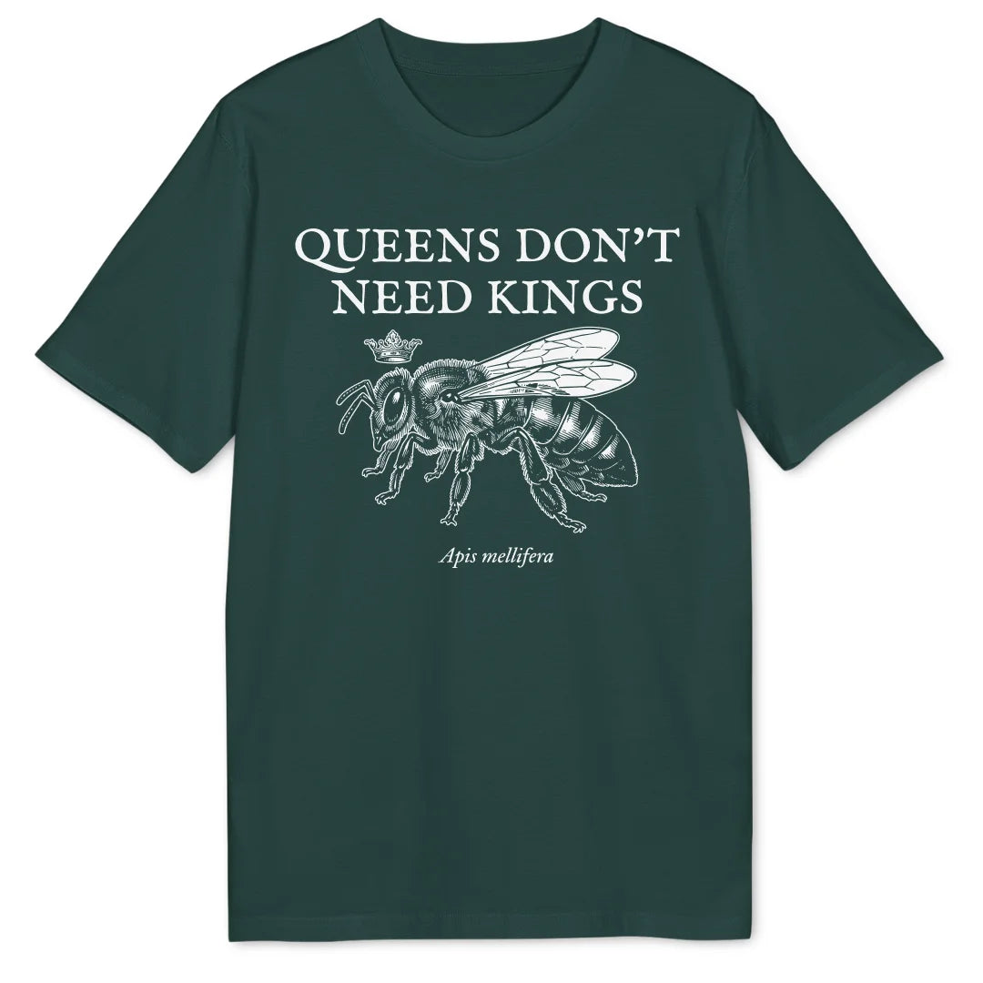 Queen B - Glazed Green