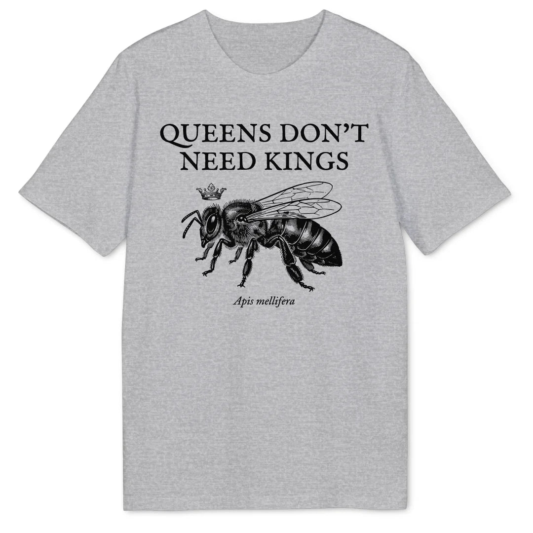 Queen B - Heather Grey