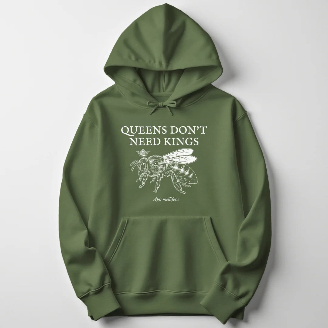 Queen B - Military Green