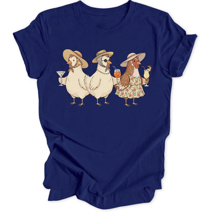 Classy Chicken Trio - Navy