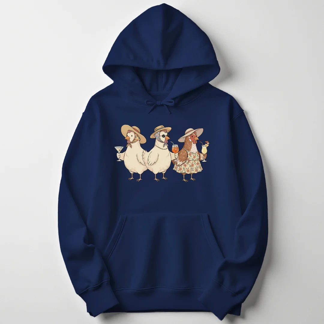 Classy Chicken Trio - Navy