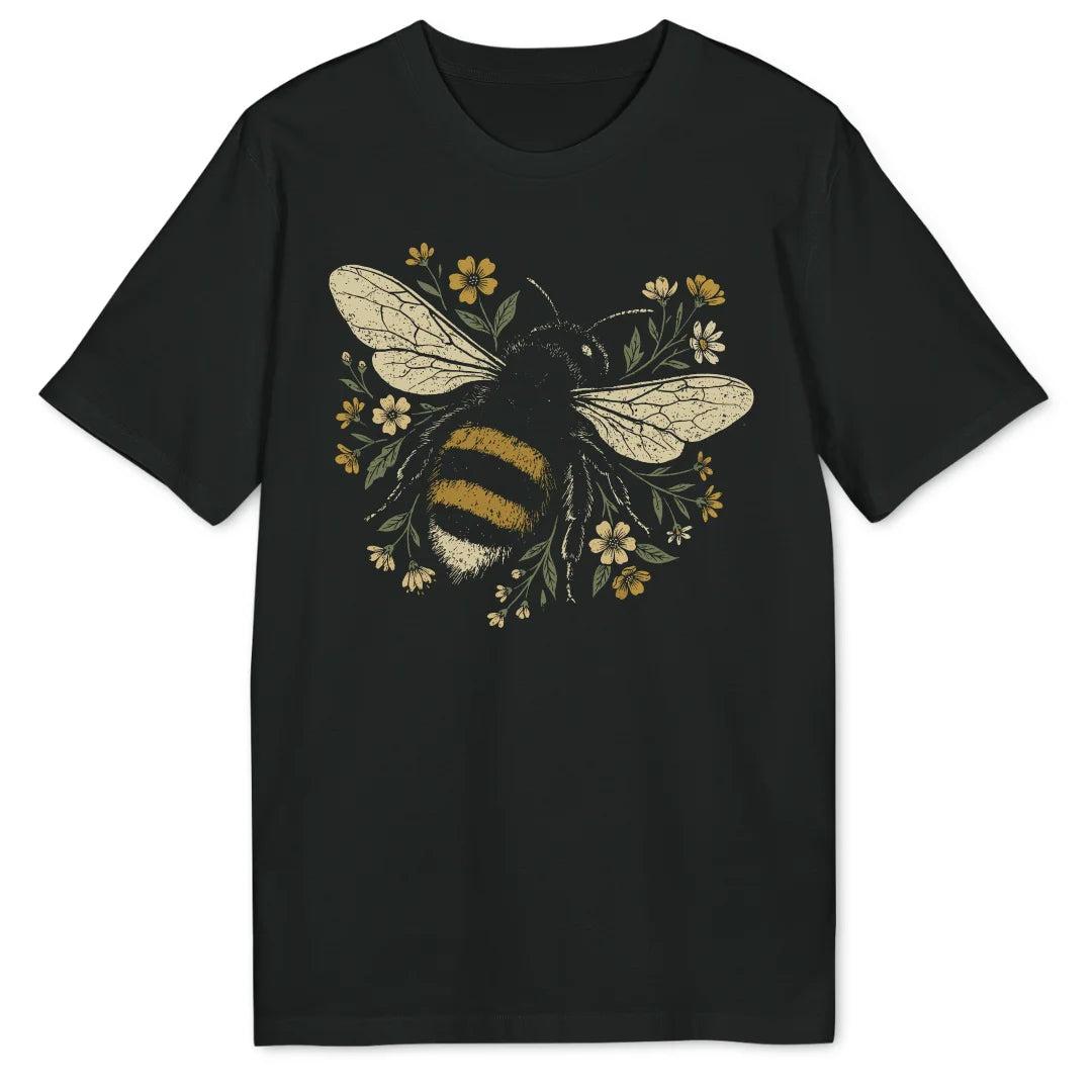 Flower Bee - Black