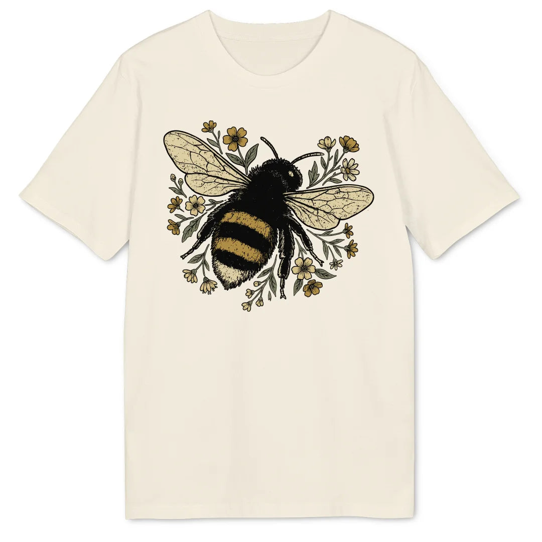 Flower Bee - Natural Raw