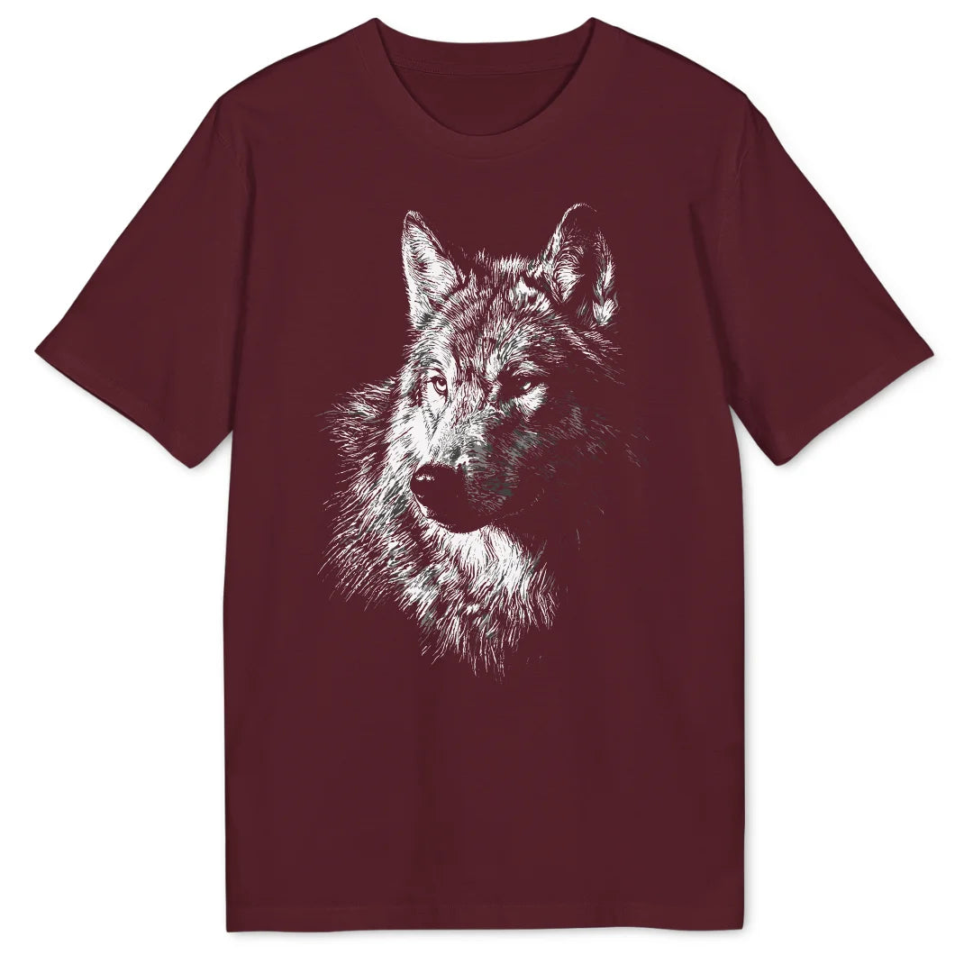 Wild Wolf - Burgundy
