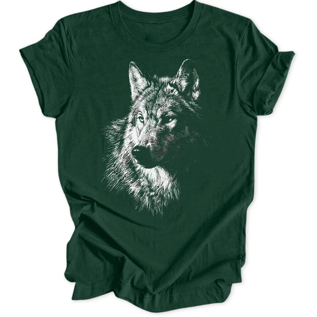 Wild Wolf - Forest Green