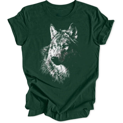 Wild Wolf - Forest Green