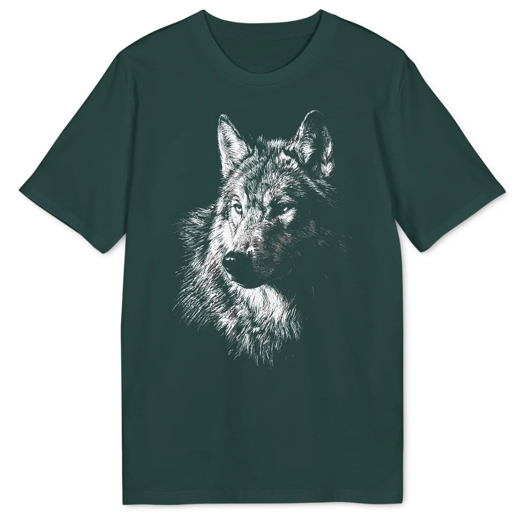 Wild Wolf - Glazed Green