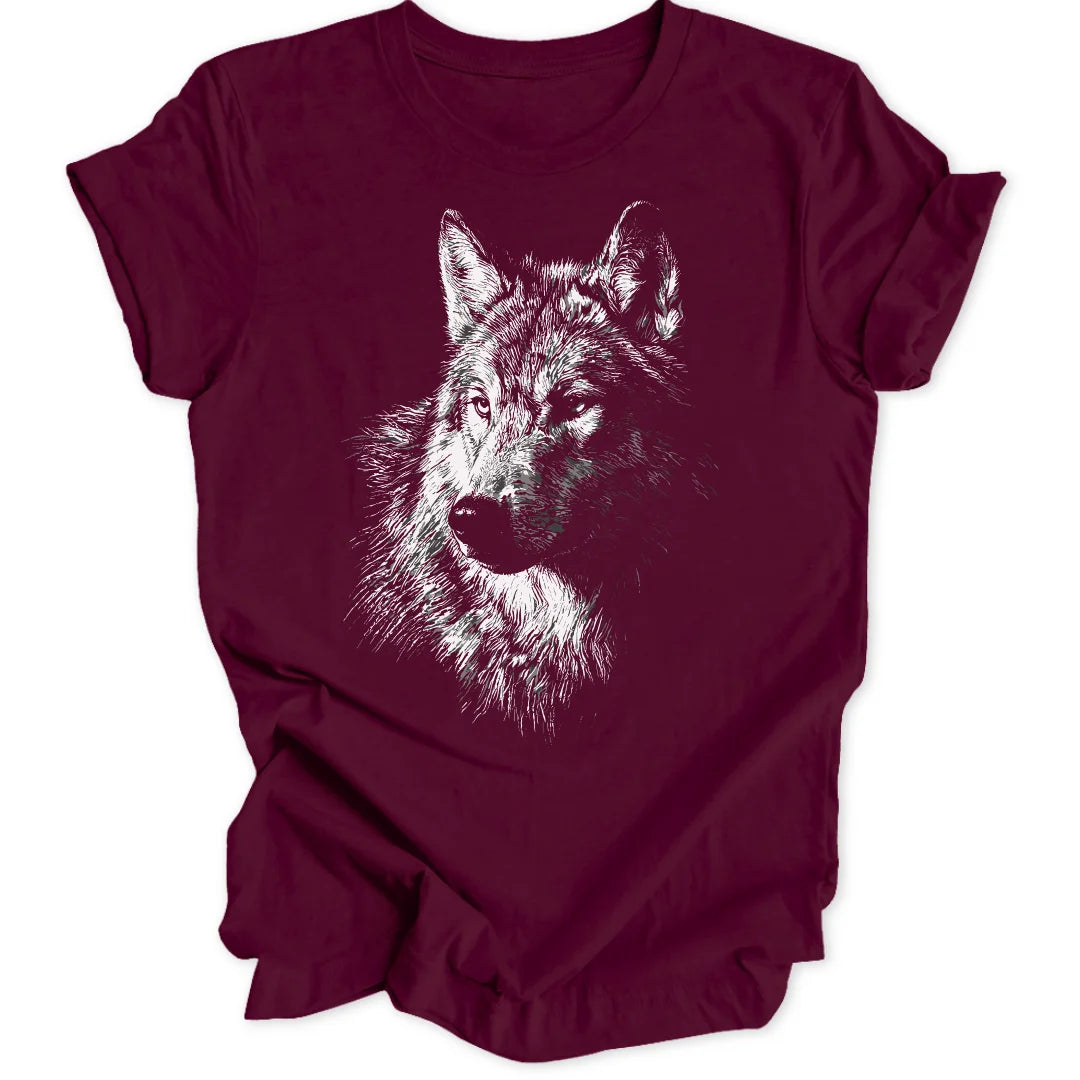 Wild Wolf - Maroon