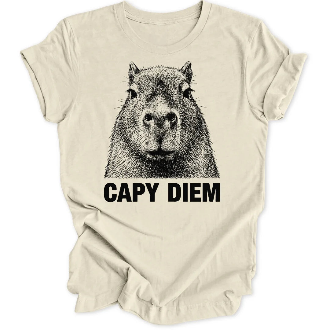 Capy Diem Unisex T-Shirt – Wild Spirit