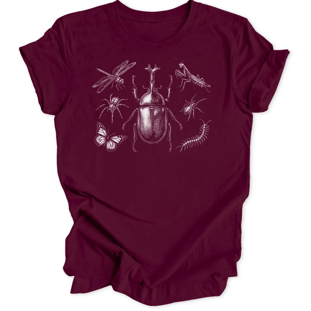 Insect Gathering - Maroon