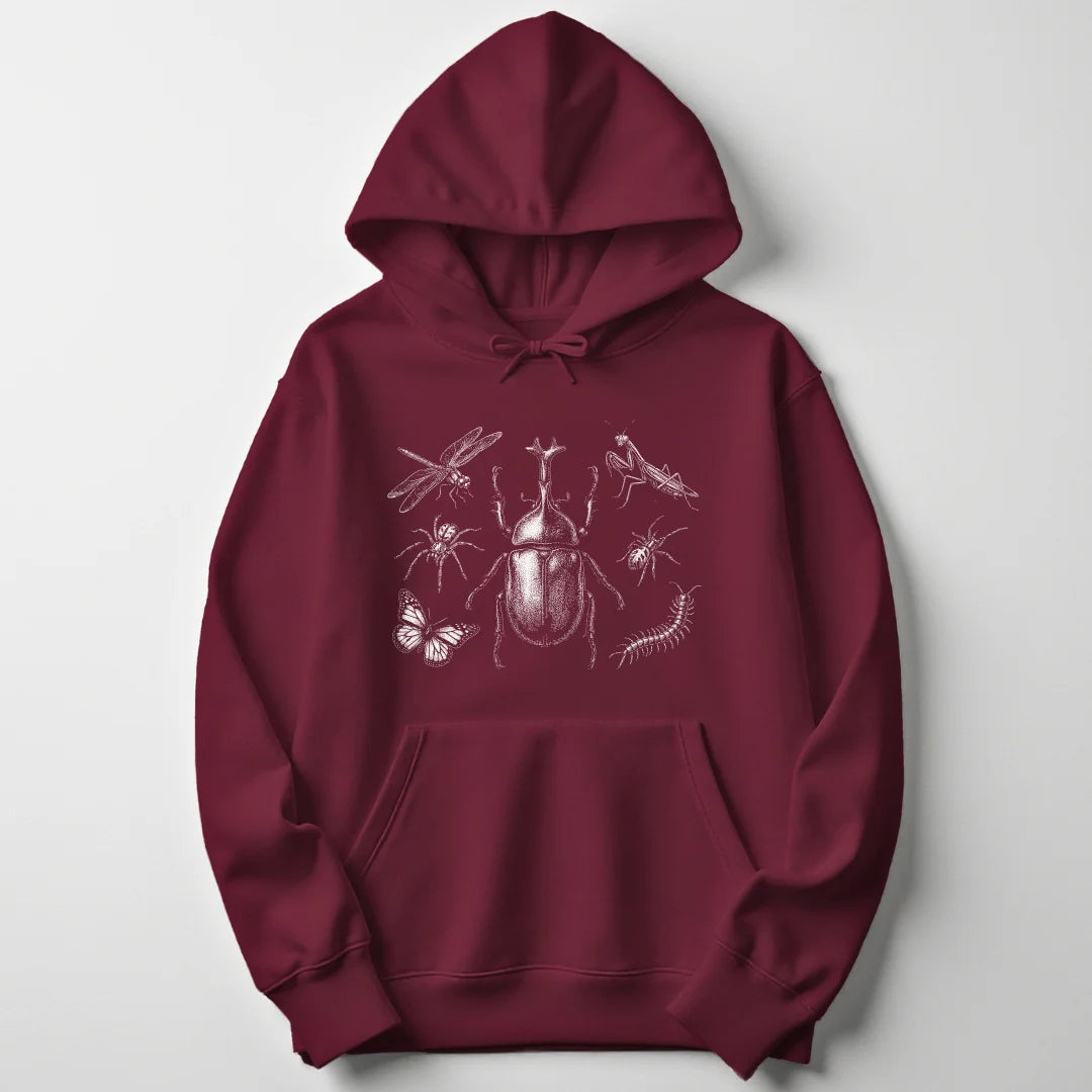 Insect Gathering - Maroon