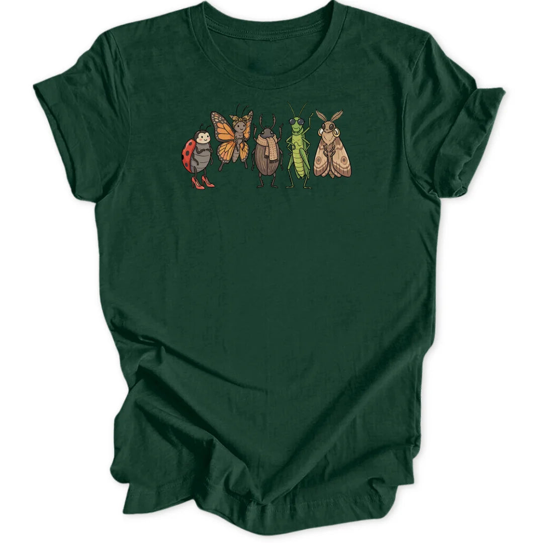 Classy Insects - Forest Green