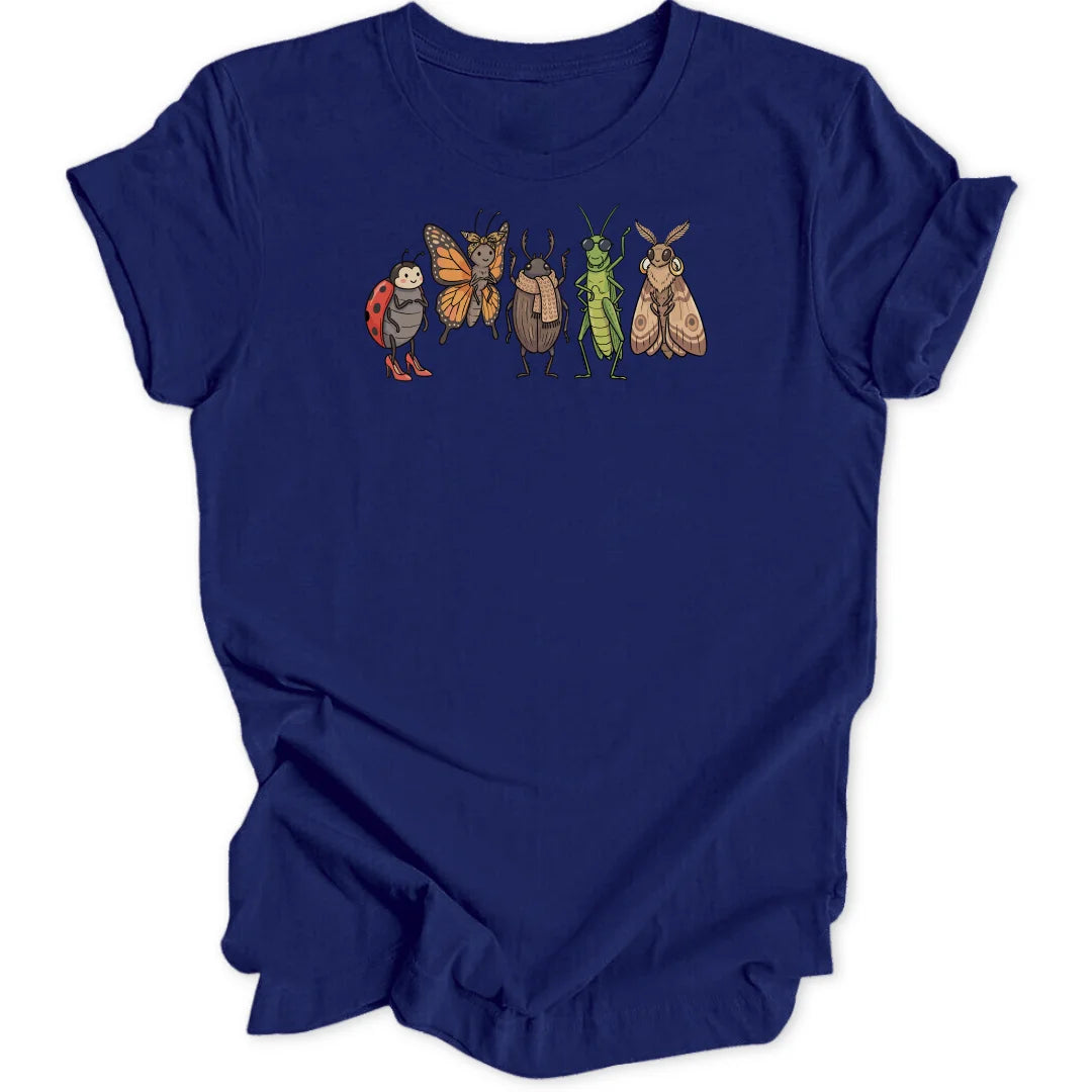 Classy Insects - Navy