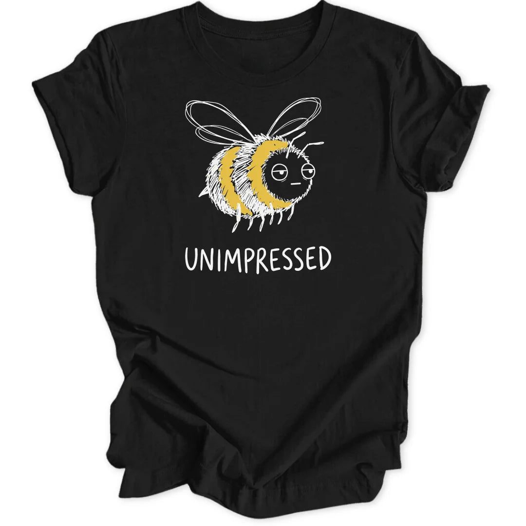 Unimpressed Bee - Black
