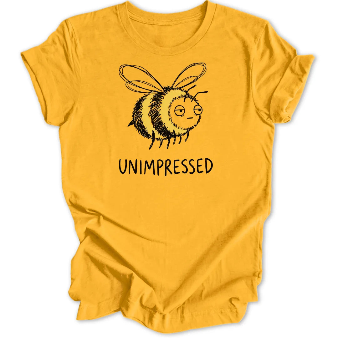 Unimpressed Bee - Gold