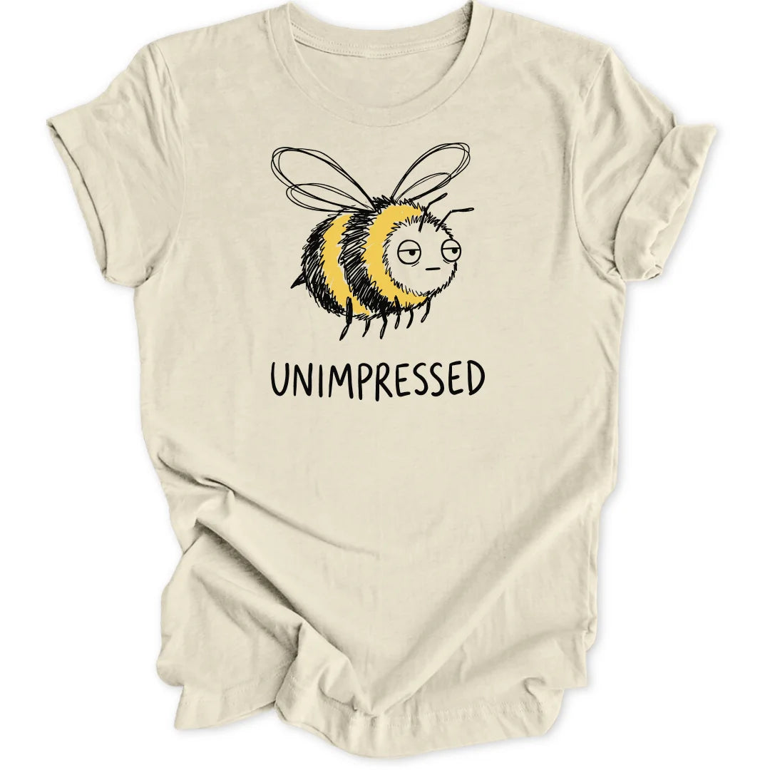 Unimpressed Bee - Natural