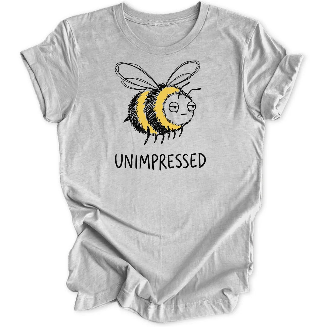 Unimpressed Bee - Sport Grey