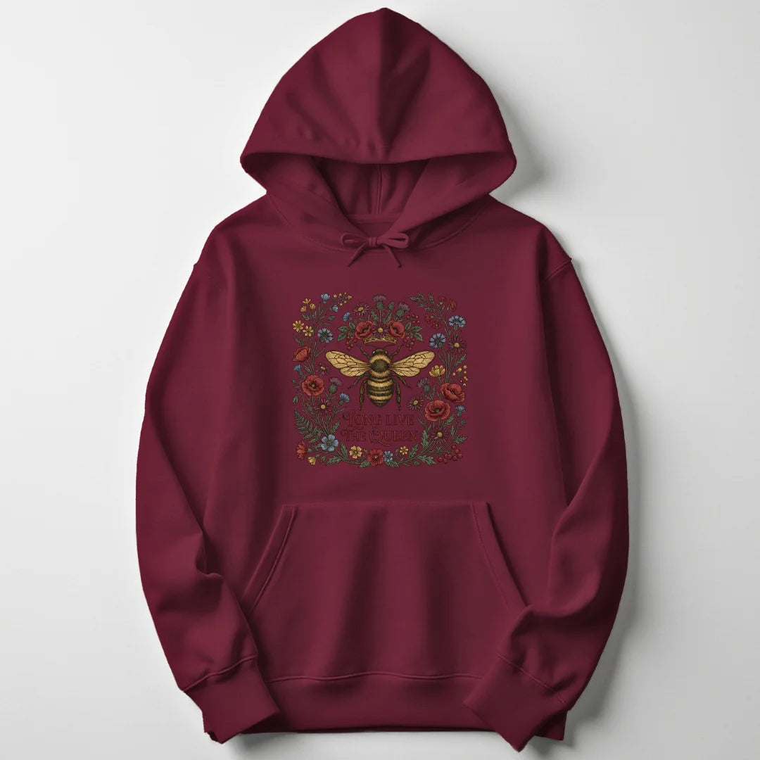 Floral Queen - Maroon