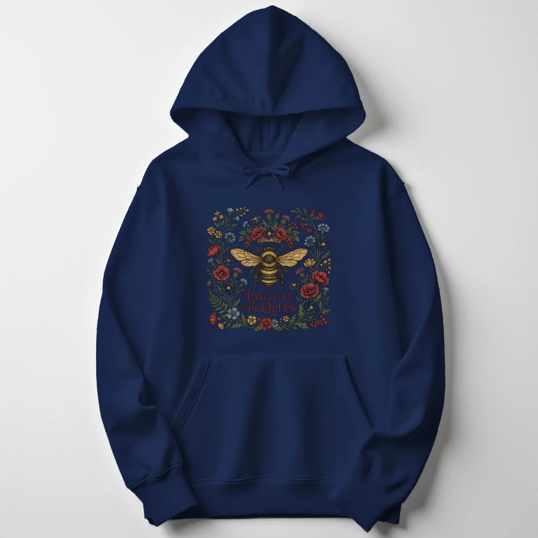 Floral Queen - Navy