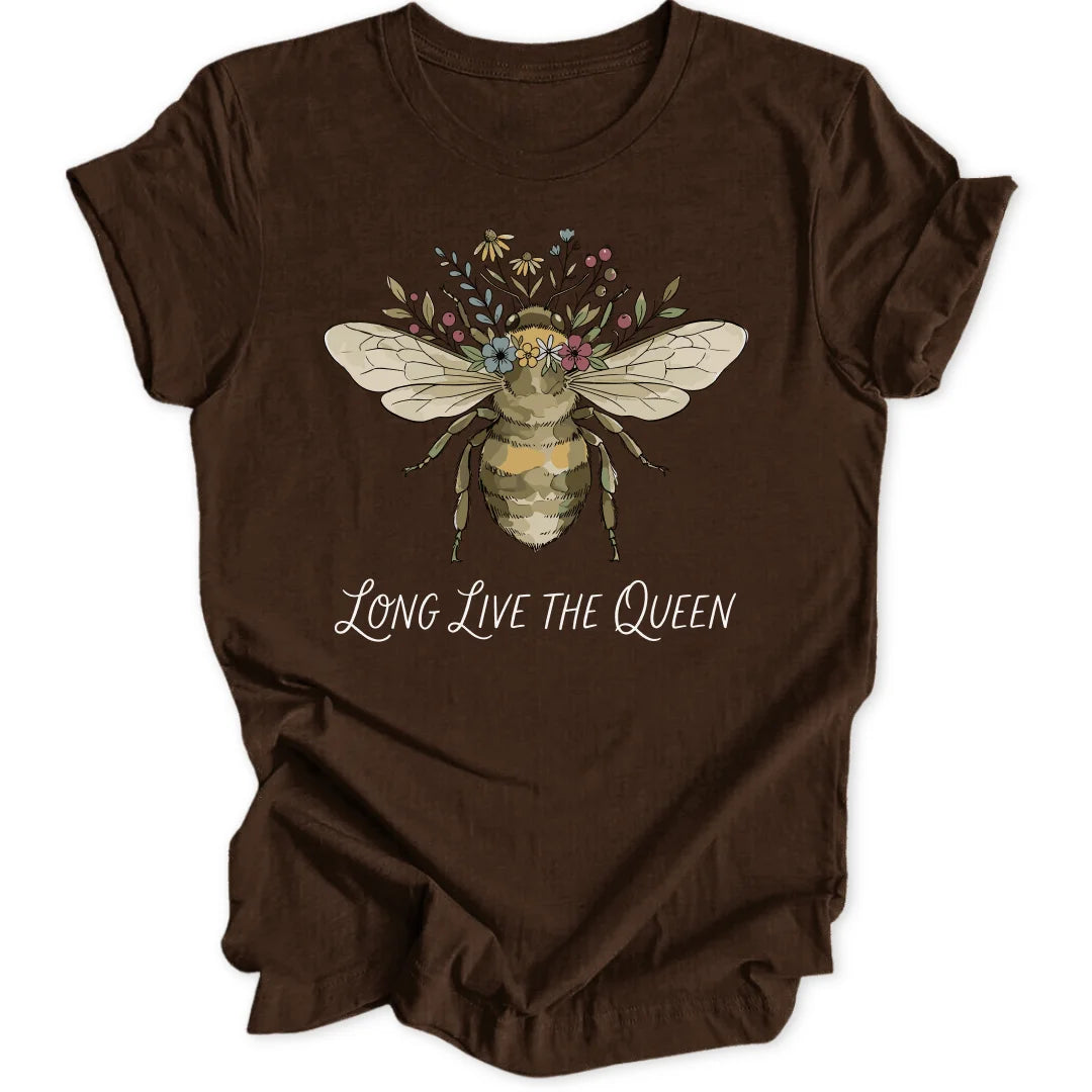 Watercolor Bee - Dark Chocolate