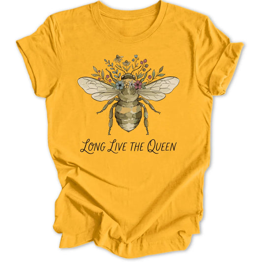 Watercolor Bee - Gold