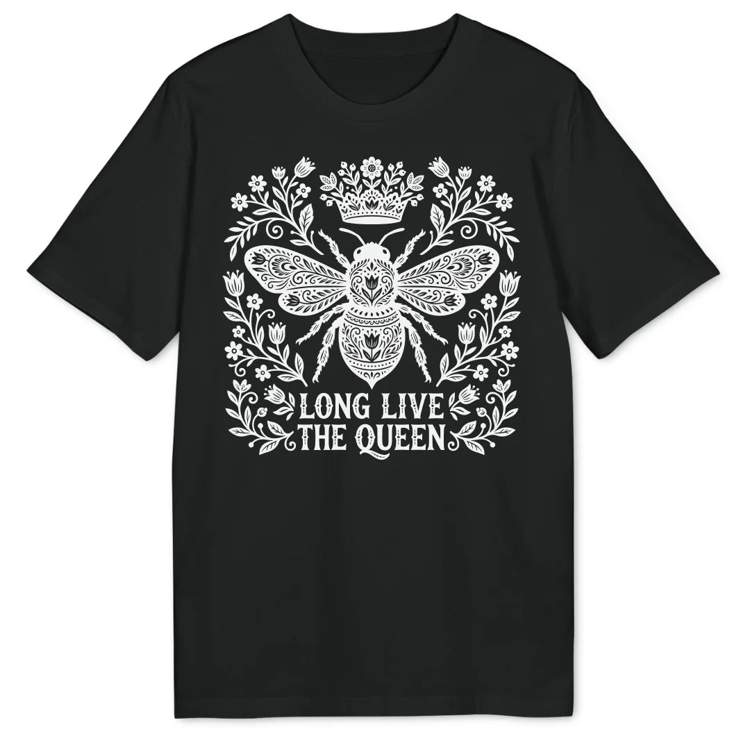 Folk Art Bee - Black