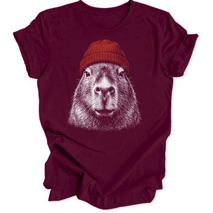 Beanie Capybara - Maroon