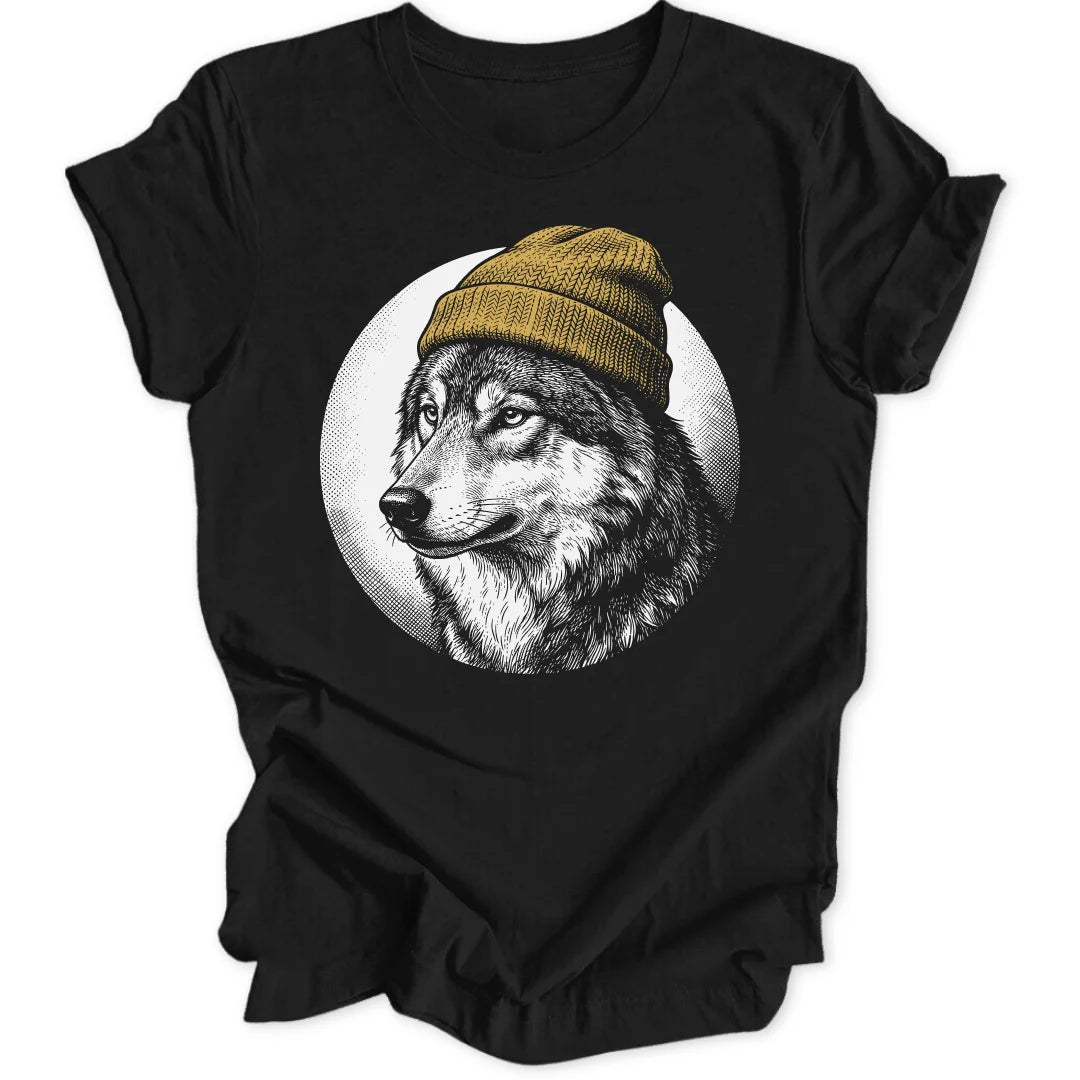 Beanie Wolf - Black