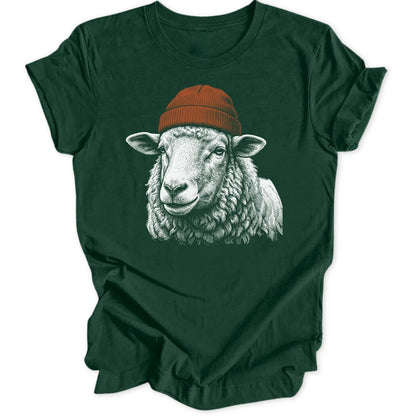 Beanie Sheep - Forest Green