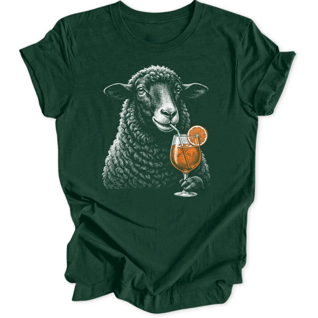 Sippin Sheep - Forest Green