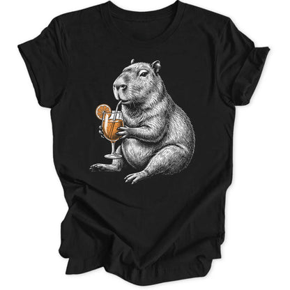 Sippin Capybara - Black