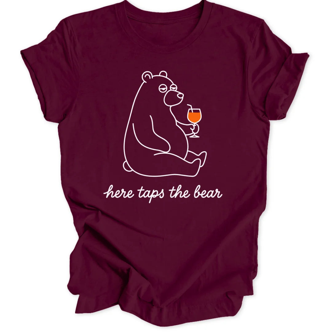 Bear Taps - Maroon