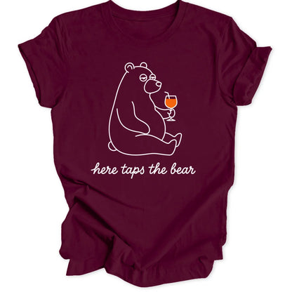 Bear Taps - Maroon