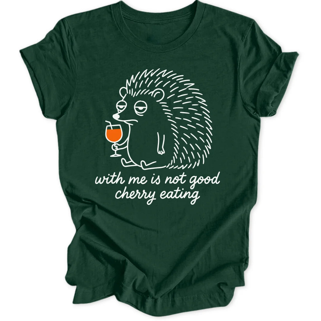 Cherry Hedgehog - Forest Green