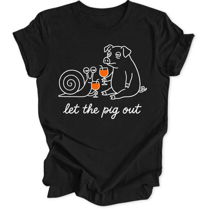 Let the pig out - Black