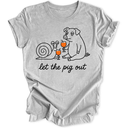 Let the pig out - Sport Grey