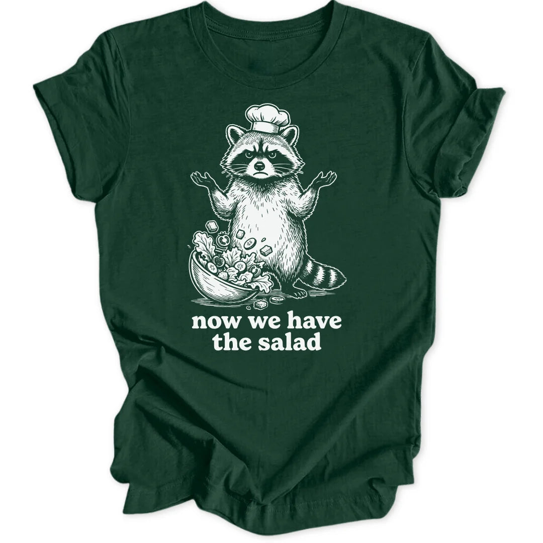 Salad Raccoon - Forest Green