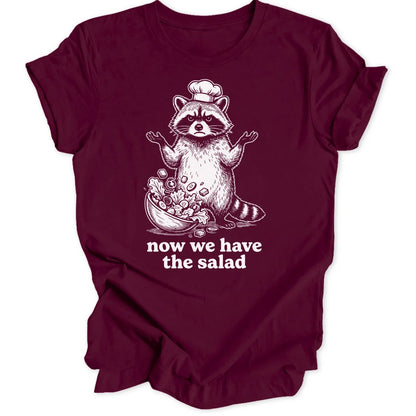 Salad Raccoon - Maroon