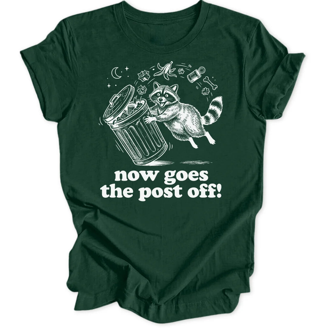 Trash Raccoon - Forest Green