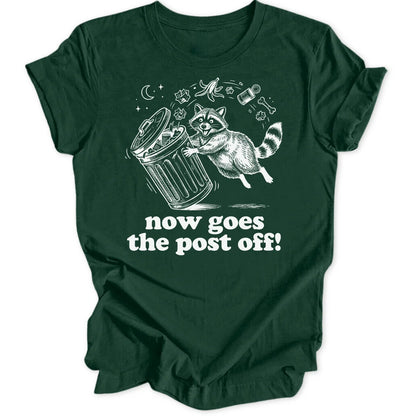 Trash Raccoon - Forest Green