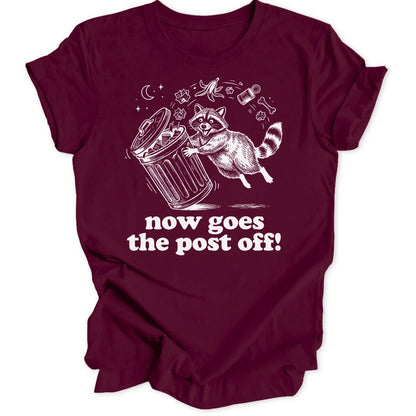 Trash Raccoon - Maroon