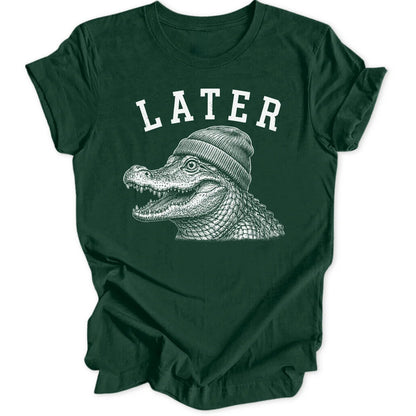 Later Alligator - Forest Green